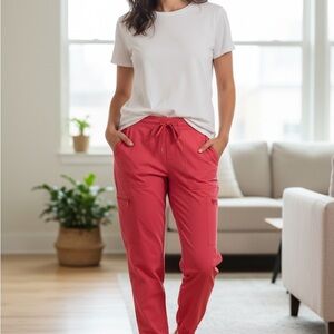 GT Performance Women's Orange Jogger Pants Size Large